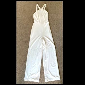 Lulus white jumpsuit